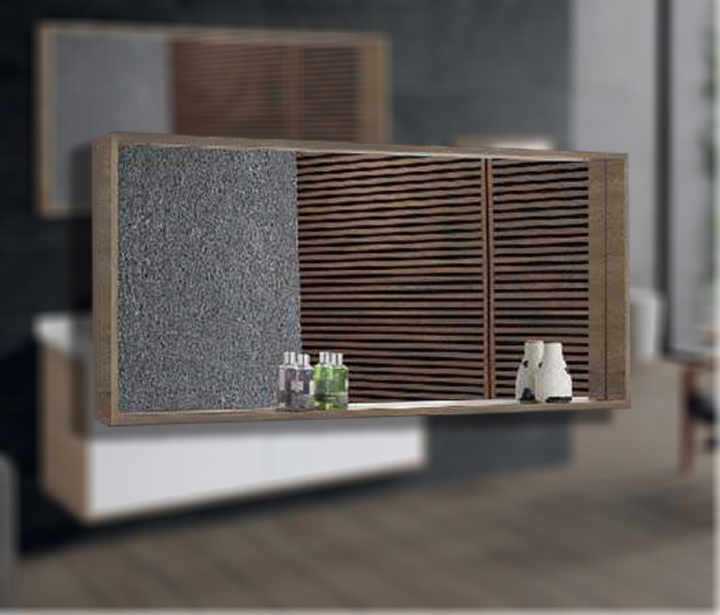 Ogledalo-ormaric VALENTINE V4 140cm